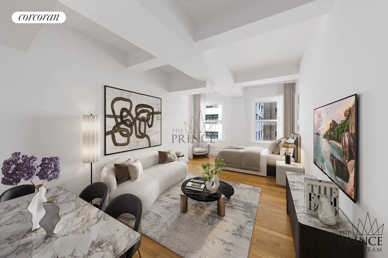 New York City Real Estate | View 88 Greenwich Street, 819 | 1 Bath | View 1