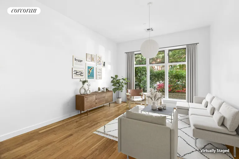 New York City Real Estate | View 323 Greene Avenue, 1B | Living Room | View 2