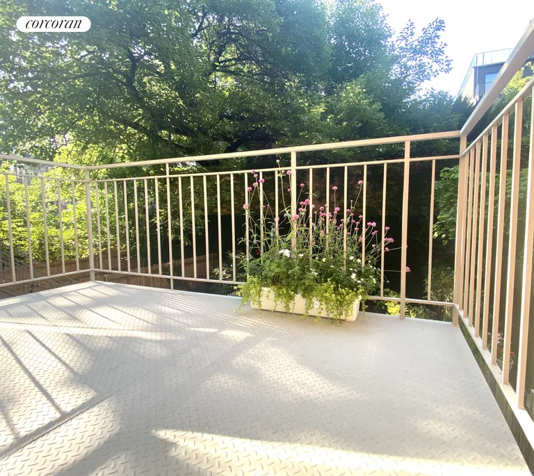 New York City Real Estate | View 323 Greene Avenue, 1B | Deck off of Primary Bedroom | View 6