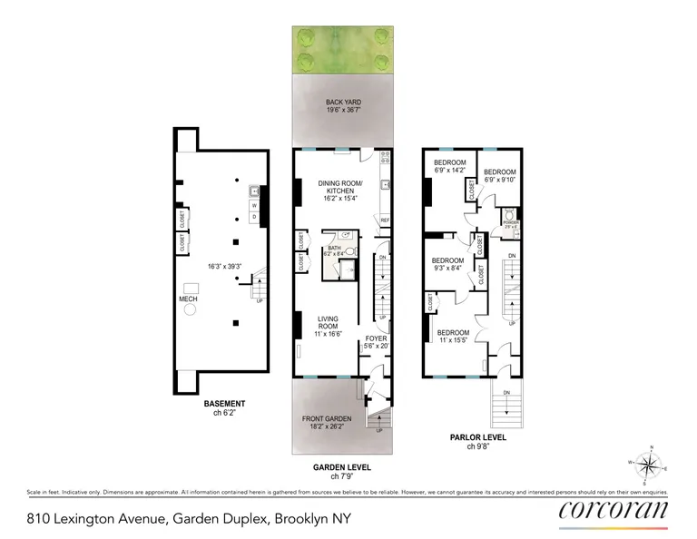 810 Lexington Avenue, PARLOR | floorplan | View 10