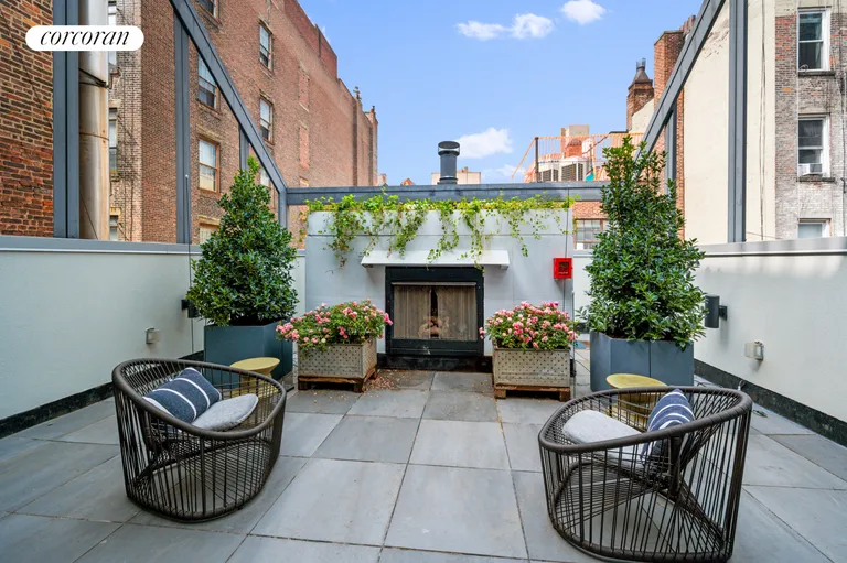 New York City Real Estate | View 23 Cornelia Street | En suite Terrace - primary | View 12