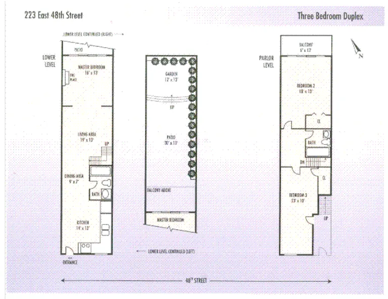 223 East 48th Street, HOUSE | floorplan | View 7