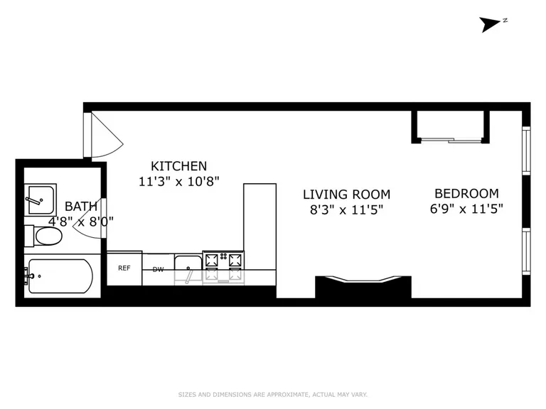 153 1/2 Stanton Street, 2FE | floorplan | View 8