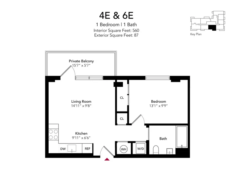 27-09 40th Avenue, 6E | floorplan | View 6