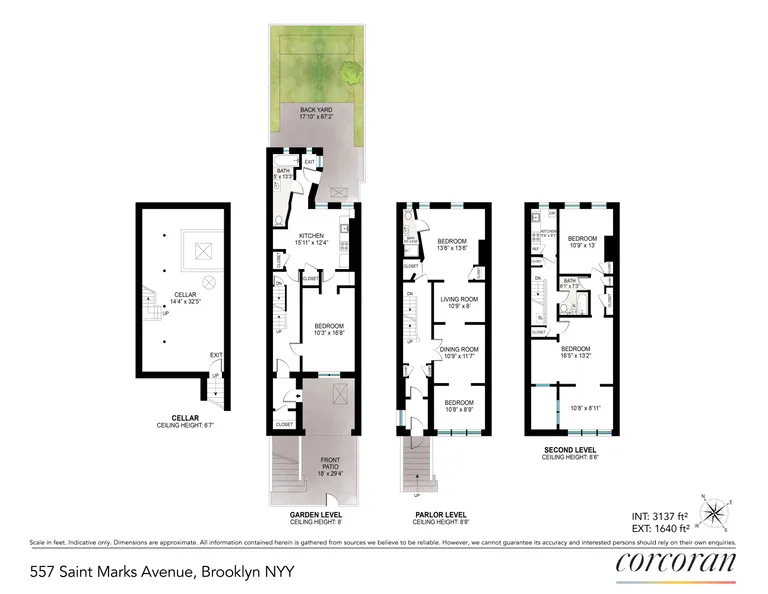 557 Saint Marks Avenue | floorplan | View 7