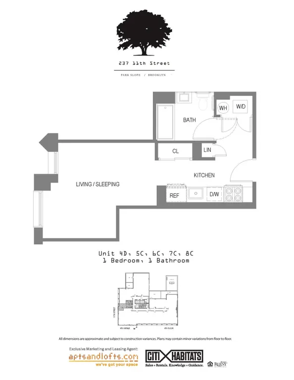 237 11th Street, 4D | floorplan | View 13