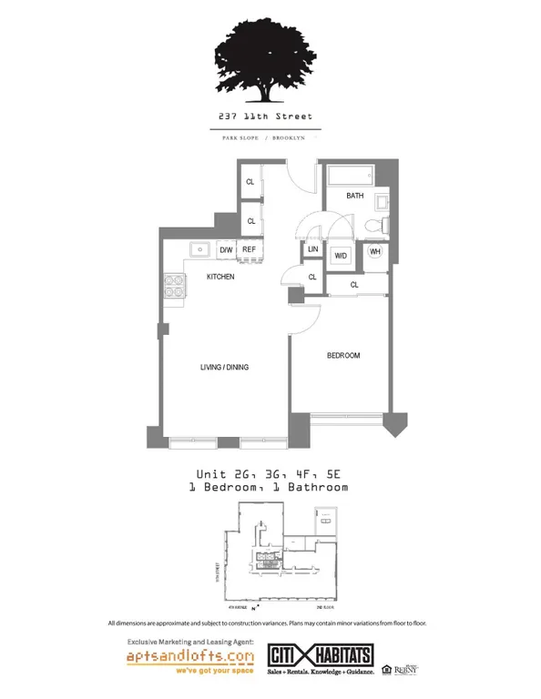 237 11th Street, 5E | floorplan | View 16