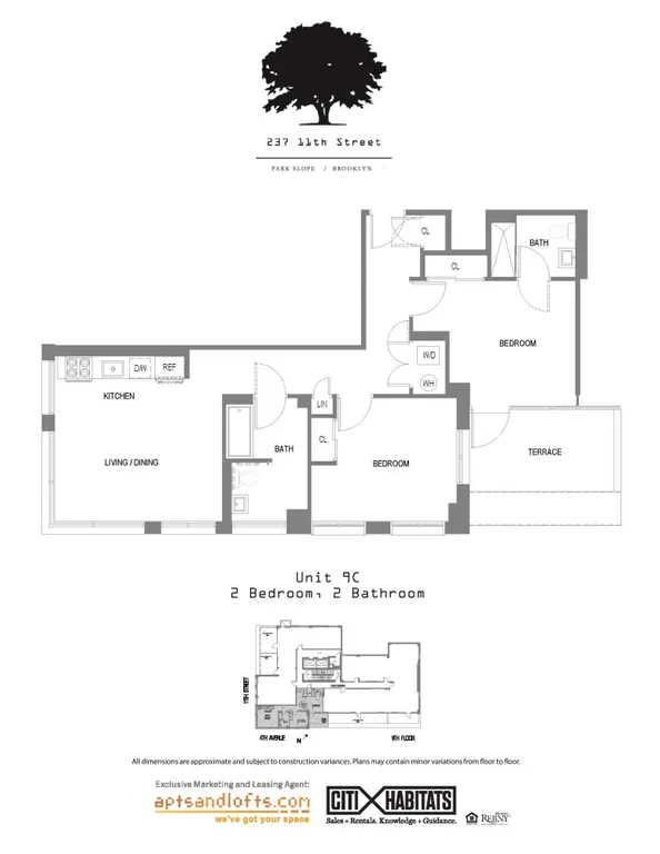 237 11th Street, 9C | floorplan | View 27