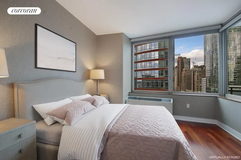 New York City Real Estate | View 30 West Street, 12B | Primary Bedroom | View 3