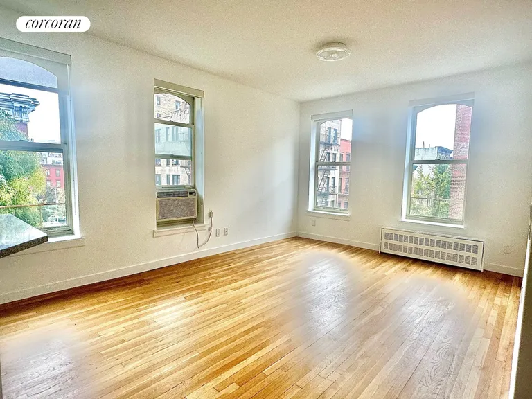 New York City Real Estate | View 215 West 10th Street, 3D | Living Room | View 2