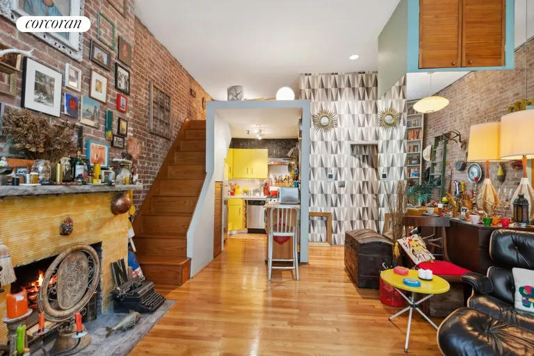 New York City Real Estate | View 312 West 107th Street, 2A | Staircase to Loft | View 4