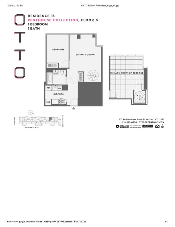 211 Mcguinness Boulevard, 818 | floorplan | View 13