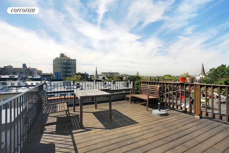 New York City Real Estate | View 172 Sterling Place, 7 | Deck | View 5