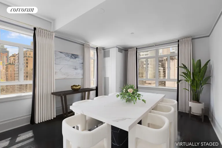 New York City Real Estate | View 21 East 61st Street, 10B | Dining Area | View 2