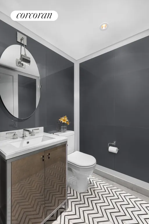 New York City Real Estate | View 21 East 61st Street, 10B | Half Bathroom | View 13