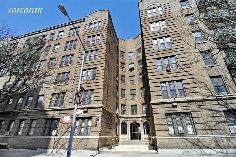 New York City Real Estate | View 801 Riverside Drive, 3H | 1 Bed, 1 Bath | View 1