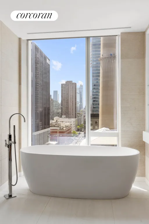 New York City Real Estate | View 1 West End Avenue, 10D | Primary Bathroom | View 7