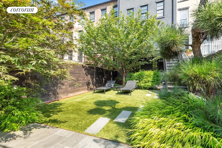 New York City Real Estate | View 508 Madison Street | Zen Garden | View 7