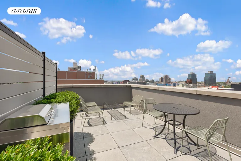 New York City Real Estate | View 601 Baltic Street, 7A | 7A Private Terrace | View 4