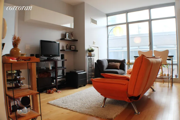 New York City Real Estate | View 1 NORTHSIDE PIERS, 6A | 1 Bed, 1 Bath | View 1
