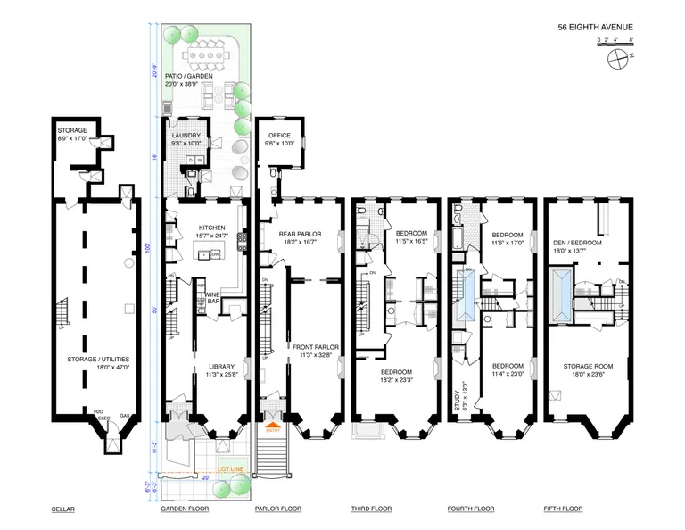 56 8th Avenue | floorplan | View 36