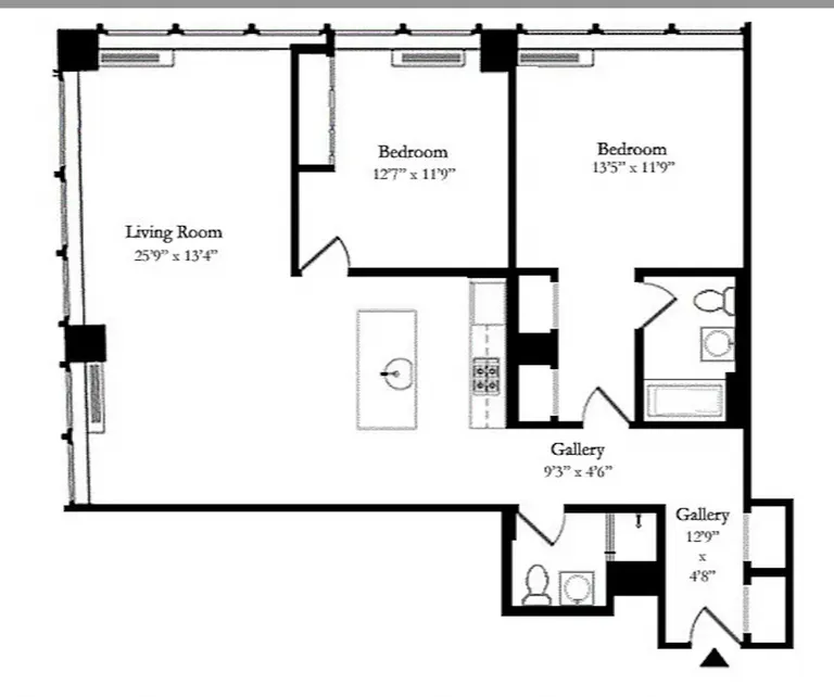 90 William Street, 4B | floorplan | View 13