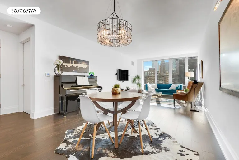 New York City Real Estate | View 50 Riverside Boulevard, 14G | Dining Area | View 2