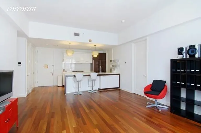 New York City Real Estate | View 125 North 10th Street, S3B | Loft like living room | View 2