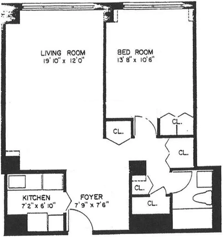 301 East 79th Street, 24G | floorplan | View 4