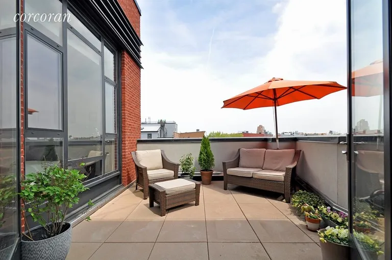 New York City Real Estate | View 161 North 4th Street, 4F | Terrace | View 6