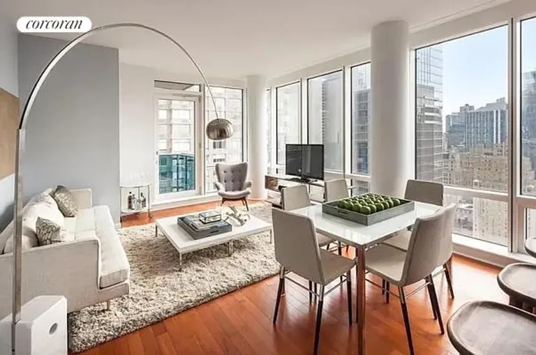 New York City Real Estate | View 306 West 48th Street, 39C | 2 Beds, 2 Baths | View 1