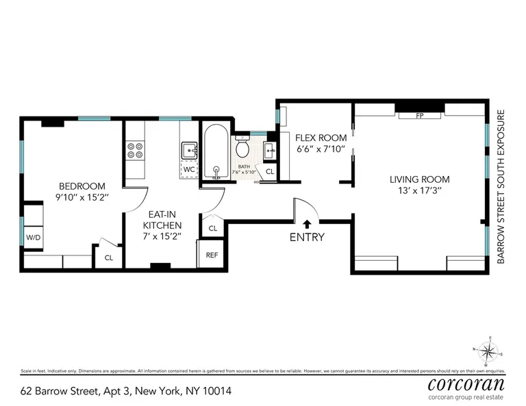 62 Barrow Street, 3 | floorplan | View 22