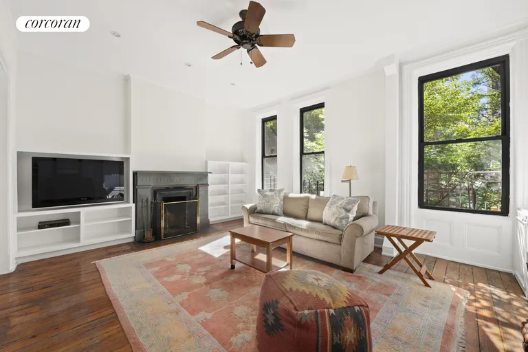 New York City Real Estate | View 62 Barrow Street, 3 | Spacious Living Room | View 2