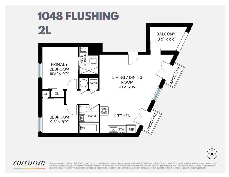 1048 Flushing Avenue, 2L | floorplan | View 11