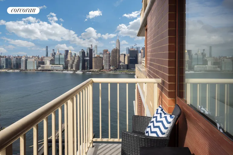 New York City Real Estate | View 4-74 48th Avenue, 38K | East River & Manhattan Skyline View | View 5