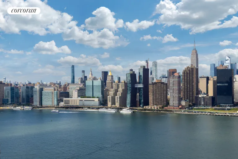 New York City Real Estate | View 4-74 48th Avenue, 38K | Looking West from Private Balcony | View 12
