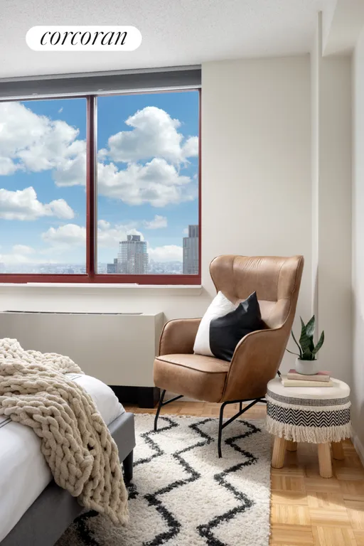New York City Real Estate | View 4-74 48th Avenue, 38K | Oversized Primary Bedroom | View 9