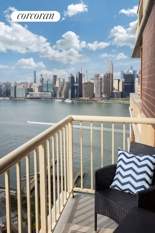 New York City Real Estate | View 4-74 48th Avenue, 38K | Manhattan Skyline View | View 11