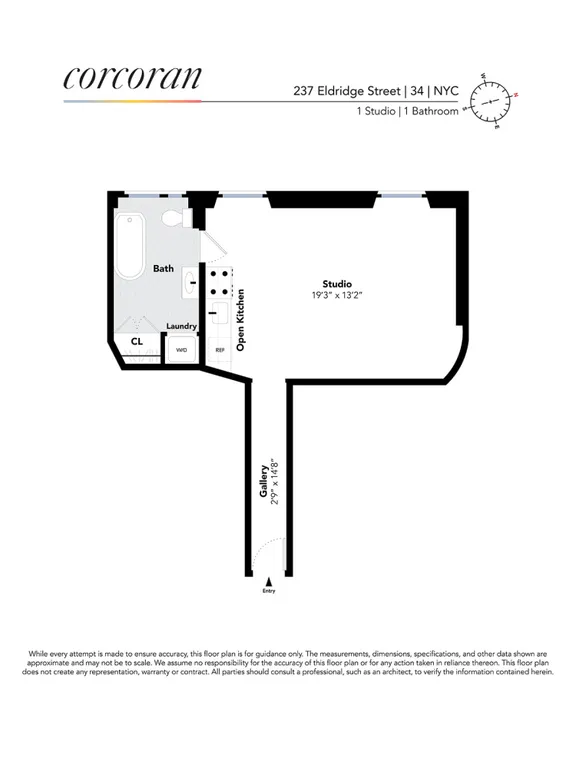 237 Eldridge Street, 34 | floorplan | View 7