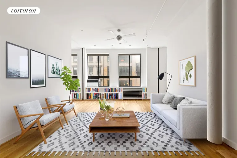 New York City Real Estate | View 117 West 17th Street, 3A | 2 Beds, 2 Baths | View 1