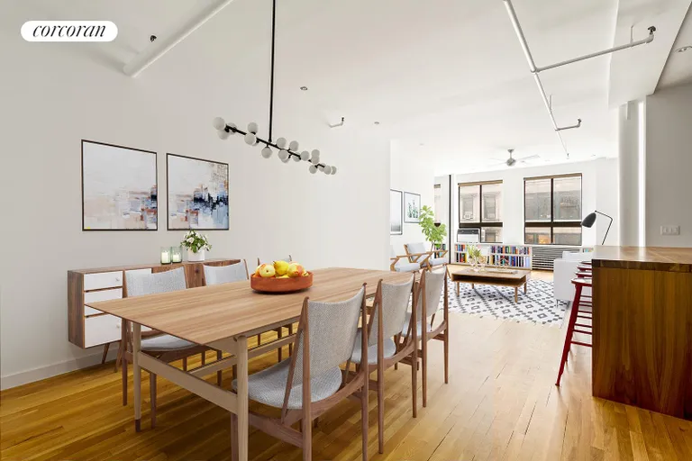 New York City Real Estate | View 117 West 17th Street, 3A | Dining Area | View 2