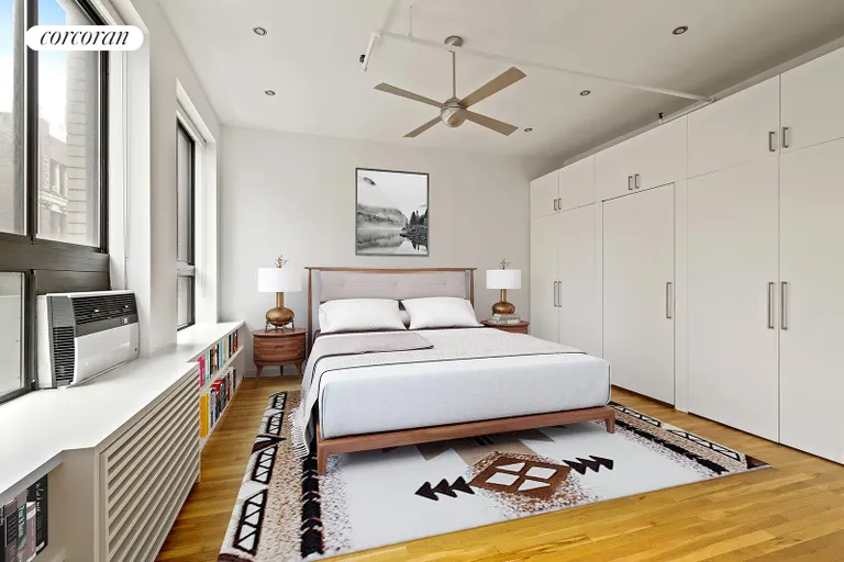 New York City Real Estate | View 117 West 17th Street, 3A | Primary Bedroom | View 4