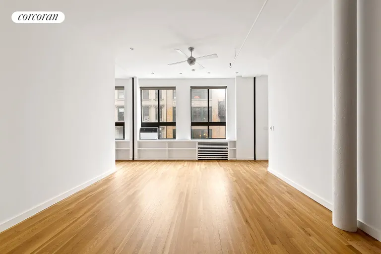 New York City Real Estate | View 117 West 17th Street, 3A | Living Room | View 8