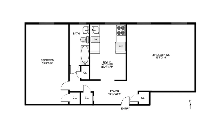 78 8th Avenue, 4G | floorplan | View 14