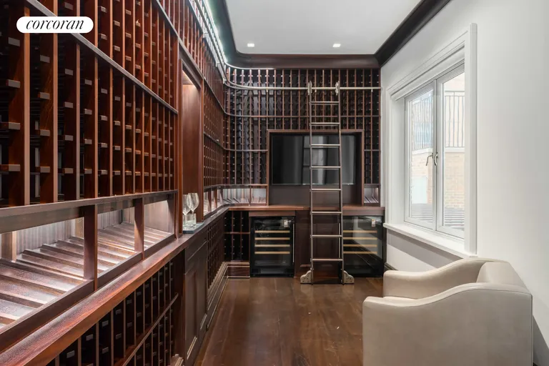 New York City Real Estate | View 46 East 66th Street | Wine Room | View 8