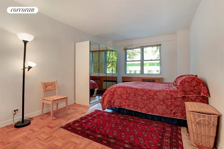 New York City Real Estate | View 345 West 58th Street, 2S | Large bedroom | View 5