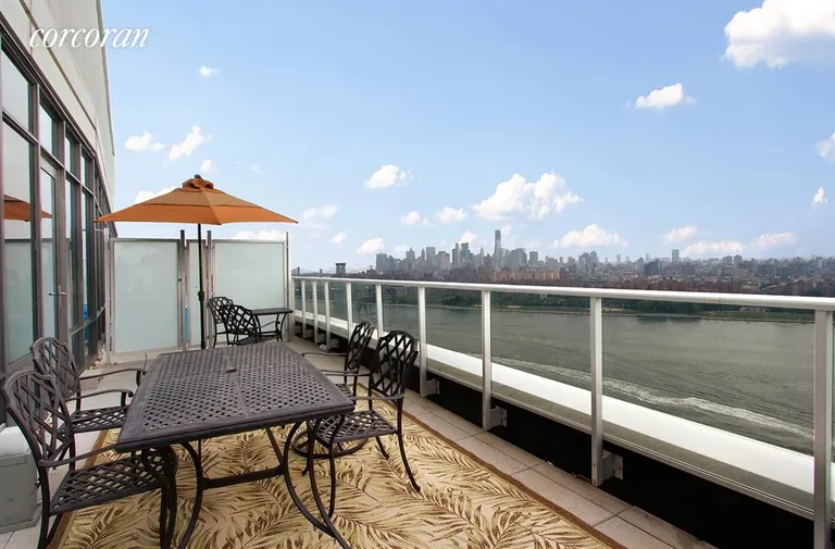 New York City Real Estate | View 1 NORTHSIDE PIERS, PH2 | Terrace | View 12