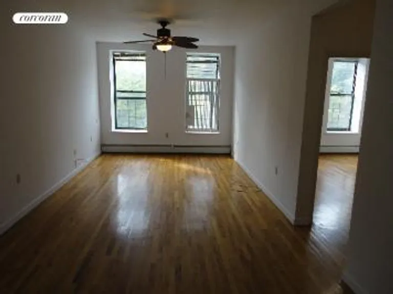 New York City Real Estate | View 371 West 117th Street, 5D | Living Room windows | View 7