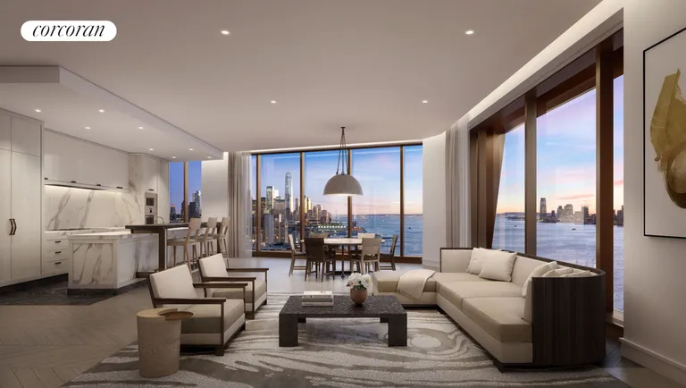 New York City Real Estate | View 500 West 18th Street, EAST_23A | 4 Beds, 4 Baths | View 1