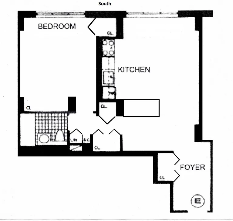 345 East 93rd Street, 19E | floorplan | View 7